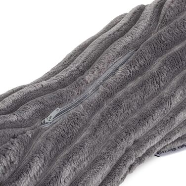 Домашній текстиль H&F Подушки, подушки для голови, подушки для читання, кісточки для читання, подушки для шиї, валики для шиї, кістяні подушки, дорожні подушки, що праються, для ліжка, дивана Колір сіра штучна замша 1 сіра штучна замша