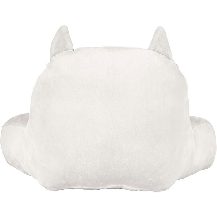 Ергономічна подушка для читання Kawaii кремового кольору, Чарівний дизайн, Оптимальний комфорт для відпочинку та дозвілля, Розмір 60 x 35 см, Колір кремовий, 0331