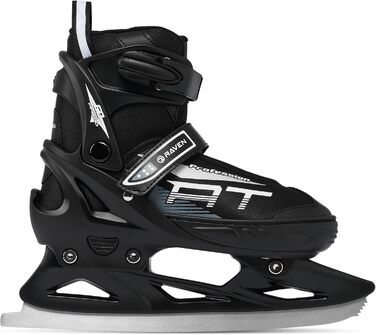 Ковзани/роликові ковзани RAVEN Profession 2-в-1 для дітей та дорослих, регульовані розміри 38-42 (25 см-27,5 см), чорні