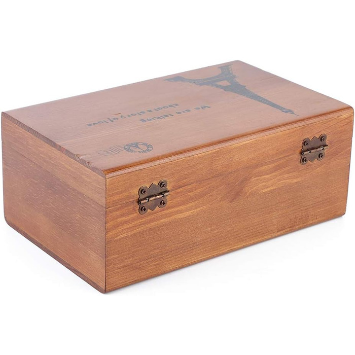 Багатофункціональний вінтажний дерев'яний набір для шиття з органайзером для ниток та голок, валіза для рукоділля (набір Вежа)