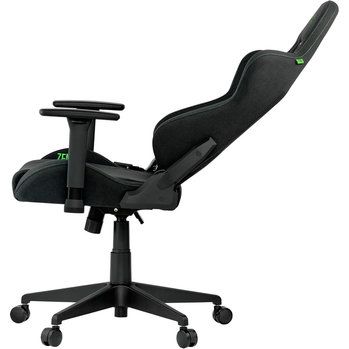 Ігрове крісло Razer Edition TAROK Essentials X Cloth для ПК - оббивка з дихаючої тканини, підлокітники Softcoat 1D, функція гойдання, подушки для попереку та голови, до 130 кг, чорний