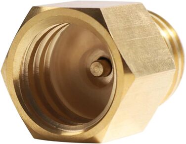 Струмінь потоку содового циліндра Huerous з уки перетворює адаптер для підходу до Quooker Cube Tank Female Tr21-4 на чоловічий Tr21-3. Хороші показники герметизації, висока твердість