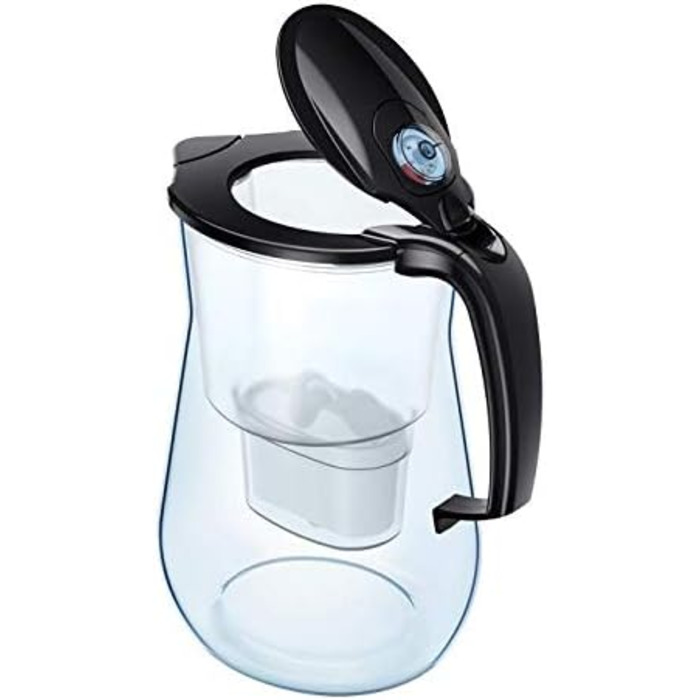 Фільтр для води Aquaphor Onyx, 4,2 л, з магнієм для здорового серця, чорний