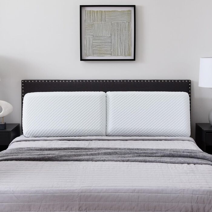 Подушка LUCID з гелевої піни з ефектом пам&39яті 40x70 см дихаюча охолоджувальний ефект чохол, який можна прати подушка сертифікована Oeko-Tex, біла 70 x 35 см