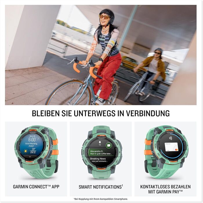 Годинник для різних видів спорту, 1.2-дюймовий AMOLED-дисплей, до 18 днів роботи від акумулятора, понад 80 спортивних програм, тренер з фітнесу, прийом кількох супутників, світлодіодний ліхтарик, сповіщення. Neotropic 45mm AMOLED, 3 45mm AMOLED GPS-