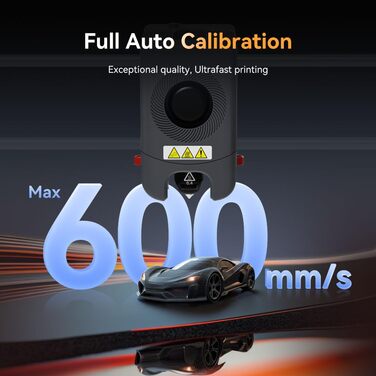 Принтер FLASHFORGE Adventurer 5M Pro, автоматичний друк одним клацанням, максимум 600 мм/с, висока швидкість із пакетом сопел 0,4/