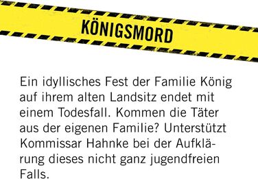 Приховані ігри Tatort - Knigsmord - німецька - Наша справа для початківців - FSK16 - Реалістична кримінальна гра, захоплююча детективна гра, гра в квест-кімнату