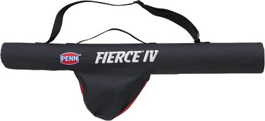 Комплект вудки та котушки Penn Fierce IV Travel Spin Fishing Combo, ідеально підходить для спінінгу, прибережної та морської риболовлі, а також для серфінгу, легко транспортується завдяки жорсткому кейсу з Cordura.