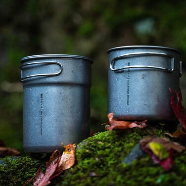 Набір посуду для кемпінгу на свіжому повітрі, горщики для пікніка зі складними ручками, горщики з нержавіючої сталі, аксесуари для кемпінгу, набір міцних горщиків для пікніка