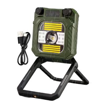 Світлодіодний кемпінговий ліхтар ручний, акумуляторний кемпінговий ліхтар для виживання Складаний, акумуляторний світлодіодний ліхтар для намету, для походів, риболовлі, нічної роботи, читання, обідів на свіжому повітрі