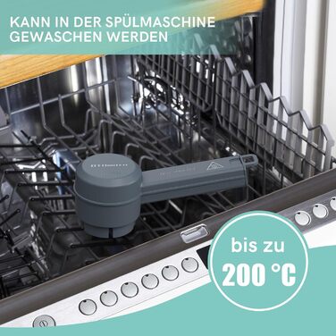 Паровий дивертор для Thermomix TM6 TM5 TM31, Паровий дивертор для захисту кухонних навісних шаф, Конденсатовідвідник BPA Free, Аксесуари для парового дивертора Thermomix, Насадка для відхилення пари - сірий для Thermomix TM6 TM5 TM31 TM21