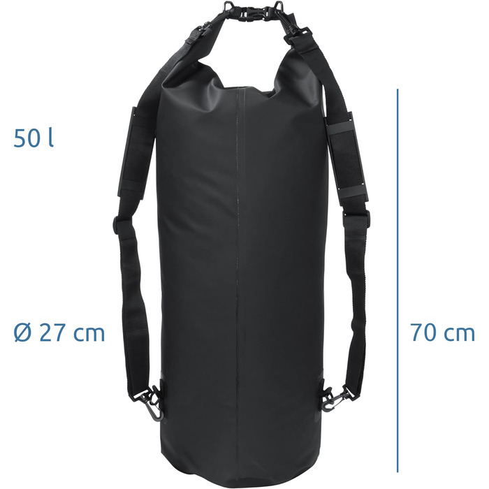 Ваш гермомішок GEAR 20 л 30 л Водонепроникний рюкзак 50 л Сухий мішок Речовий мішок Сумка Dunnage з плечовими ременями, ручкою для