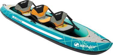 Надувне каное Sevylor Alameda, складний каяк на 21 особи, канадський, 375 x 93 см