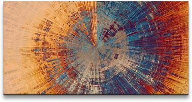 Абстрактний живопис 120 шт. 60 см Панорама полотна Картина XXL розмір Настінне мистецтво Вітальня Декоративне мистецтво Принти