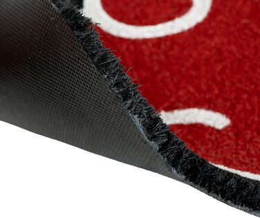 Килимок для дверей Grupo Erik Coconut Naruto Shippuden Akatsuki - Килимок для бруду приблизно 40x60 см - Забавний килимок для дверей - Килимок для дверей в приміщенні Iron Maiden Merch Red