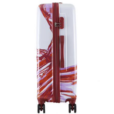Валіза Semi Line 28' (L) White/Red Print (T5654-3)