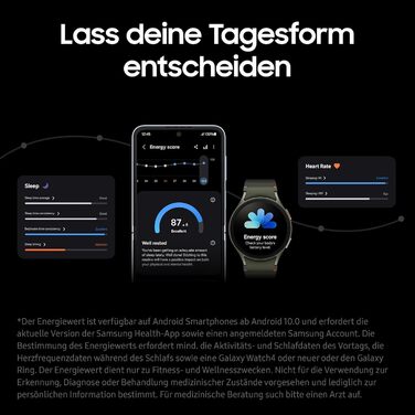 Розумний годинник Samsung Galaxy Watch7, фітнес-годинник, фітнес-трекер та трекер активності, 40 мм, Bluetooth, кремовий, вкл. 36-місячну гарантію виробника, кремовий чохол 40 мм, Bluetooth S/M - для обхвату 130-180 мм
