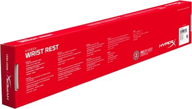 Ергономічна подушечка для зап'ястя HyperX Ergonomic, гумова, чорна одинарна