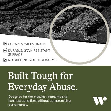 Підлога для бунгало, сходинки з колекції самшиту, антрацит 8-1/2 дюйма x 30 дюймів