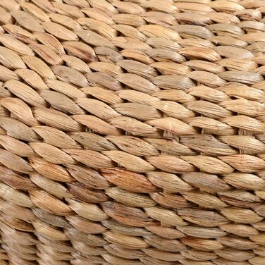 Пуф-сидіння 60 см, водяний гіацинт, натуральний стілець