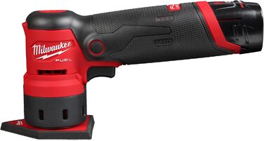 Акумуляторна точкова шліфувальна машина Milwaukee M12 FUEL FDSS-422X, довільна орбітальна шліфувальна машина з п'ятикутним шліфува