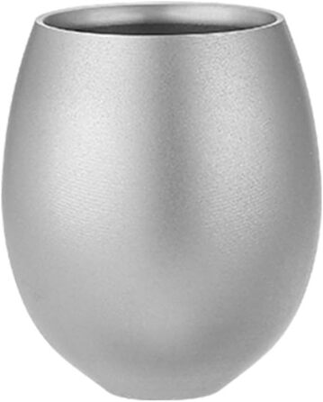 Мл кухоль для вина Ti, пивний кухоль, чашка для пиття, келих для вина для кемпінгу, пікніків, подорожей, стиль крижаної квітки, 15