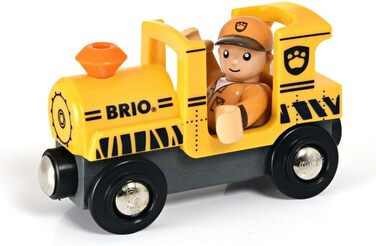 Великий ігровий набір залізниці BRIO World Safari іграшка для дітей від 3 років