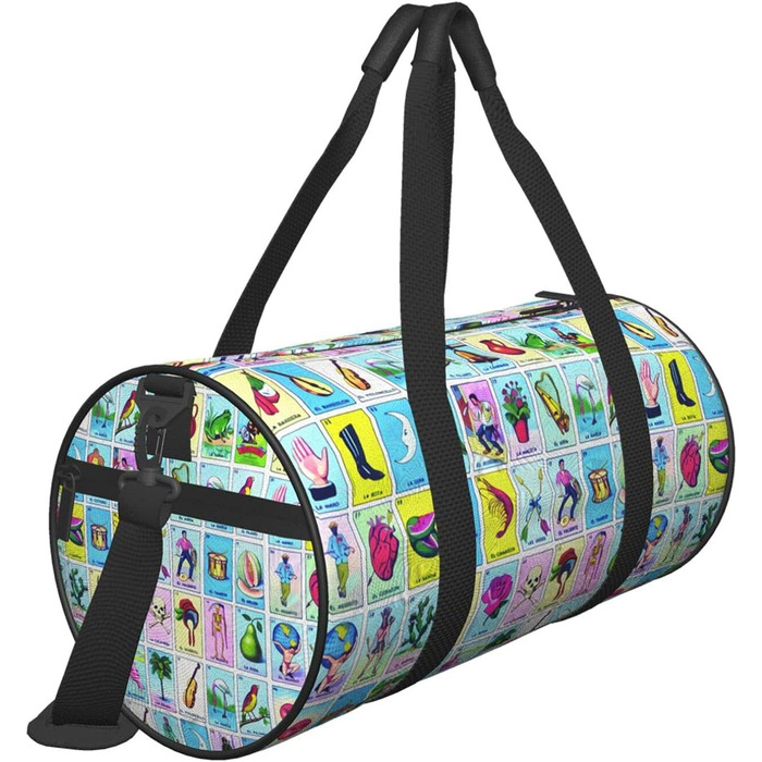 Велика дорожня сумка-шопер Бунте для фітнесу, спорту та подорожей, чорна, універсальний розмір (Ts012-9)