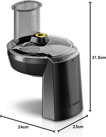 Набір для нарізки овочів Bosch VeggieLove MUZS68VL 5 дисків для тертки та нарізки, аксесуар для кухонних комбайнів Bosch Serie 6, Serie 8, OptiMUM