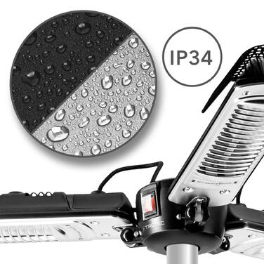 Обігрівач інфрачервоний Trotec IRS 2005 2000W Silver/Black (1410003922)