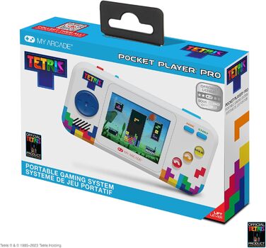 Портативна портативна ігрова система My Arcade DGUNL-7028 Tetris Pocket Player Pro