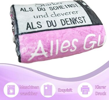 Подарунків для жінок плед, пухнастий плед, подарунок на 60-річчя жінки, подарунок на день народження сестри, дівчини, доньки, матері, дружини, найкращої подруги, подарунок на День матері, 150x130 см, 60-річчя, 60