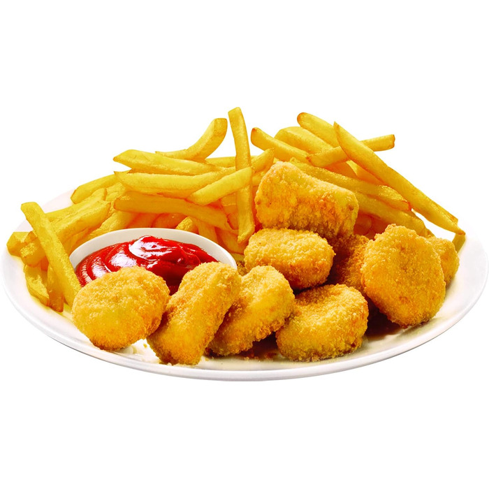 Фритюрниця Fry Mega, пластик, чорний/сріблястий, 480870