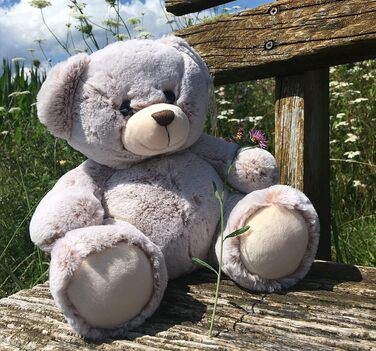 М'який плюшевий ведмедик Uni-Toys (24 см), світло-коричневий