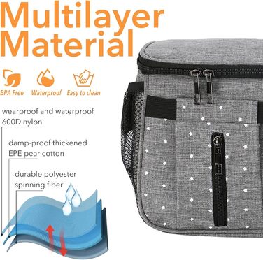 Сумка для дитячої коляски Організатор для дитячої коляски Сумка для дитячої коляски Універсальна багатофункціональна сумка для збе