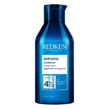 Кондиціонер Redken для ламкого та пошкодженого волосся, Засіб проти ламкості, З протеїновою мережею, Екстремальне очищення, 1 x 500 мл