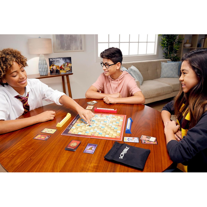 Скрабл Гаррі Поттер в німецькомовній версії, настільна гра, сімейні ігри від 10 років Німеччина Різнокольорові, 29 -