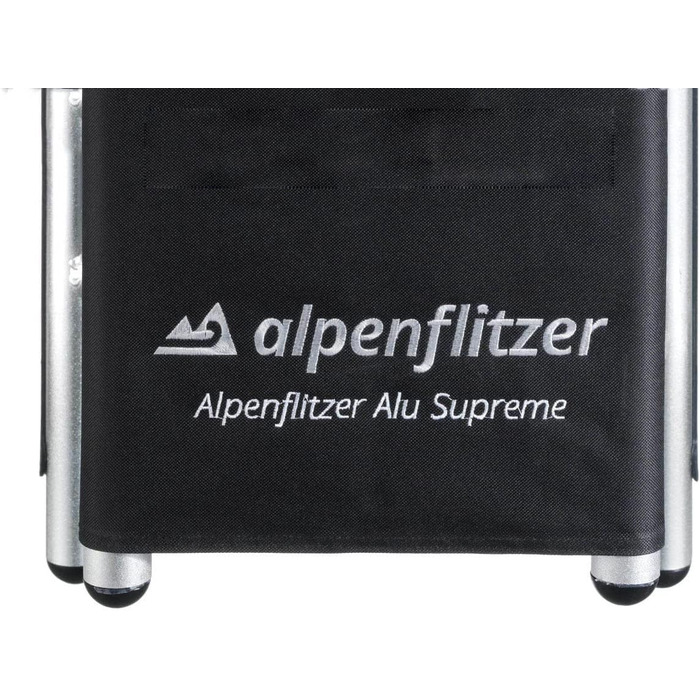 Алюмінієві санчата Alpenflitzer Складані санчата преміум-класу Складані алюмінієві санчата для великих і малих (модель 2024/25)