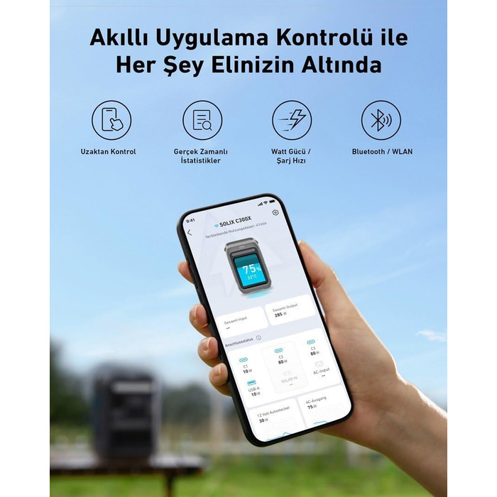 Портативна електростанція Anker SOLIX C300X 288 Втгод 600 Вт