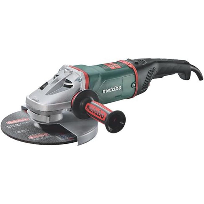 Кутова шліфувальна машина Metabo WEA 26-230 MVT Quick (606476000) Картонна коробка, 2600 Вт, діаметр диска 230 мм, швидкість холос