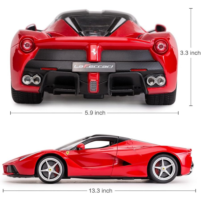 Іграшкова модель автомобіля для хлопчиків, діти, червоний, 1/14 Ferrari LaFerrari Radio Control R/C