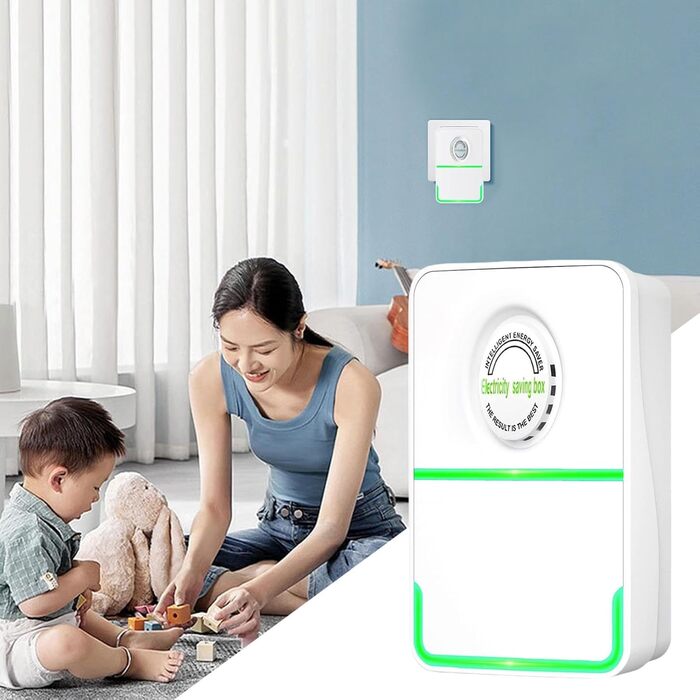 Енергозберігаюча, енергозберігаюча коробка, енергозберігаючий пристрій 90В-250В Високоефективний Smart Electric Saver, енергозберігаюча розетка, домашній енергозберігаючий пристрій