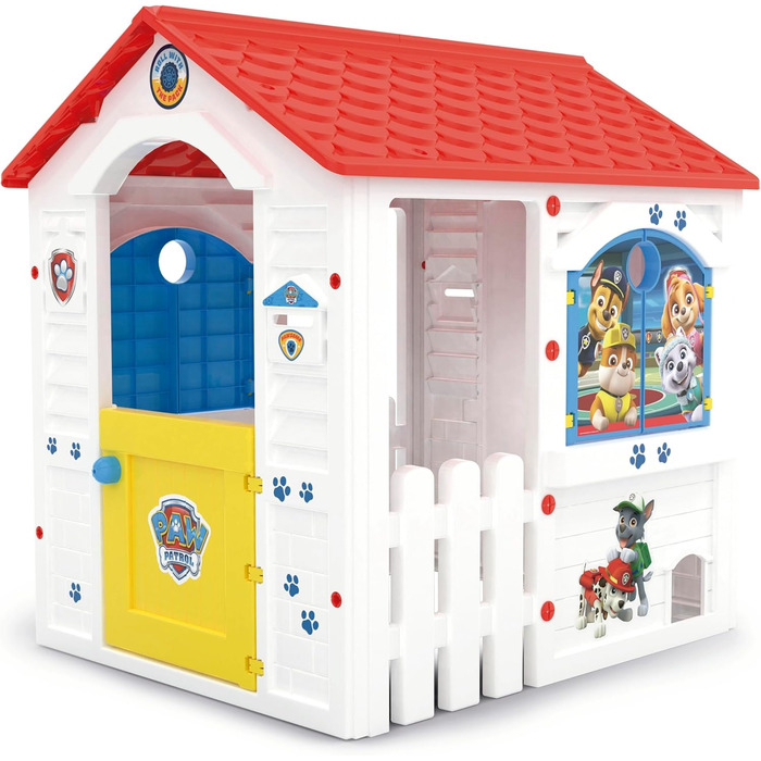Дитячий ігровий будиночок Paw Patrol Міцний і довговічний пластик Швидка і легка збірка/розбірка. Садовий будиночок для хлопчиків і дівчаток від 3 років (89526)