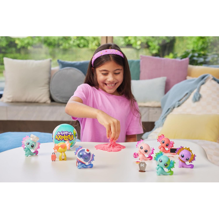 Сюрпризних аксолотлів A-Lot-A від ZURU (2 капсули), з аксесуарами, весела іграшка для дітей, 5