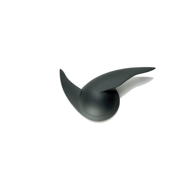 Настінний годинник Alessi 05 G Walter Wayle II, ABS-пластик, сірий