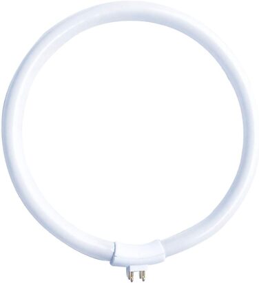 Люмінесцентна лампа кільцева трубка T4 22W/865 холодний білий 6500K денне світло G10q ззовні 4 контакти