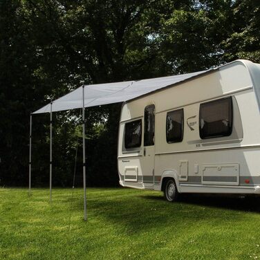 Ваш брезент GEAR Caravan Sun Sail Caravan 4 x 2.4 м Сонцезахисний навіс з палицями УФ 50 захист водонепроникний 5000 мм