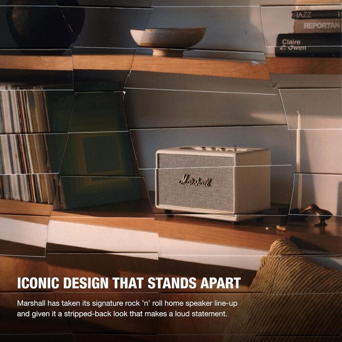 Колонка Marshall Acton III, бездротова, кремового кольору