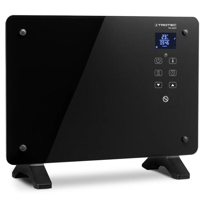Тепловентилятор керамічний Trotec TFC 220 E 2200W Black (1410000690)