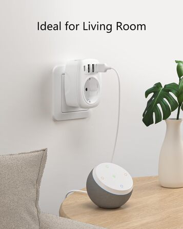 Розетка з декількома вилками EU адаптер 5-в-1 розетка розетка адаптер з 3 портами USB зарядного пристрою 2.4А, 1 портом Type-C 3А,